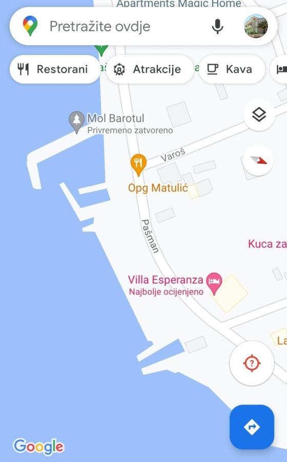 Apartments Esperanza Pašman Exteriör bild